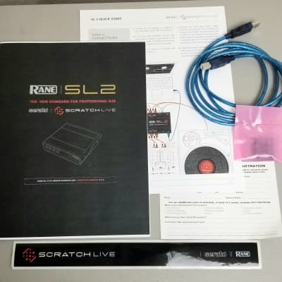 Rane SL2 Serato Scratch Live DJ USB Audio Interface - MINT w/Manual! image 2