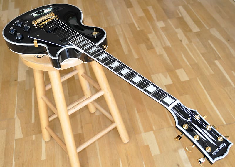 Edwards by ESP E-LP-92CD Custom Black Beauty Electric Guitar