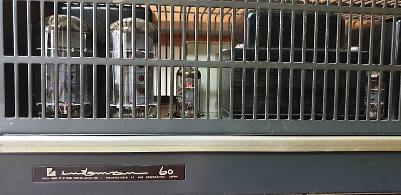 Luxman MQ60 late 60s - Anodised  			