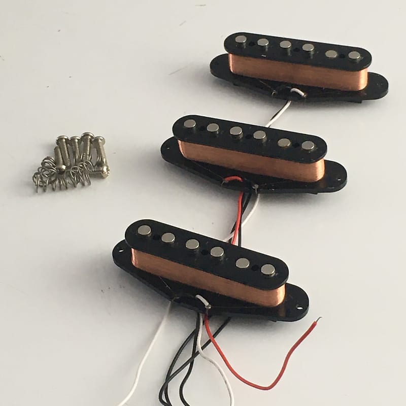 Crafted in Japan CIJ MIJ Ceramic Bobbin Fender Japan MIJ Stratocaster  Pickups Stratocaster Custom Guitar Restoration