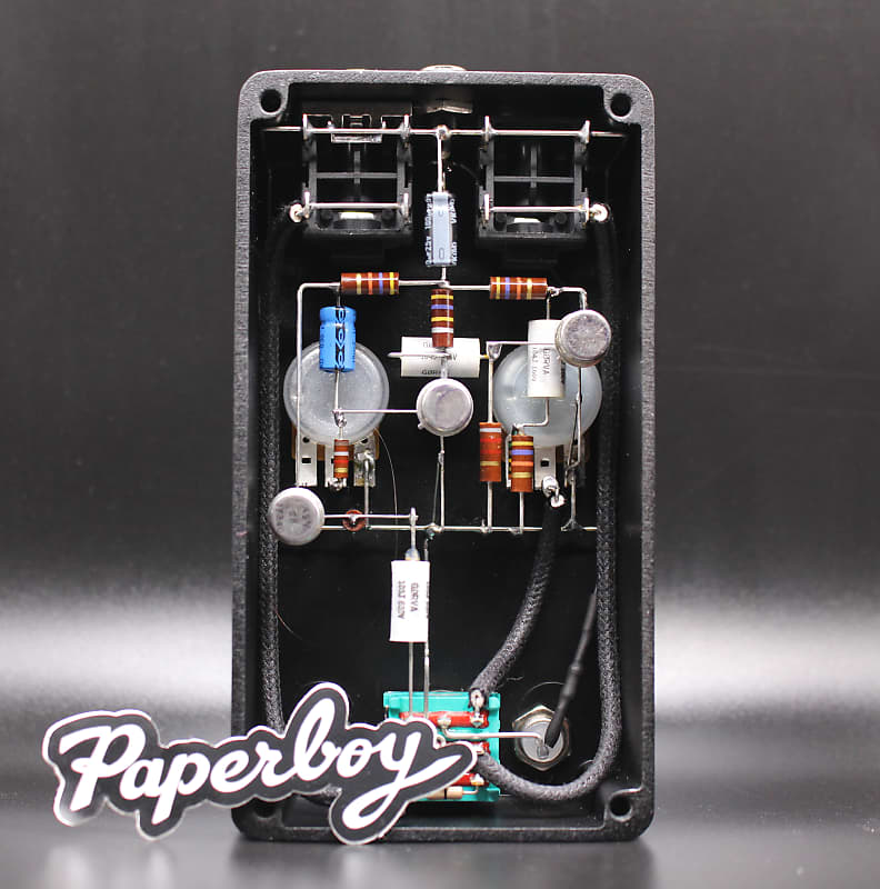 Paperboy Pedals Olde English MK1 2022 Black Germanium Tonebender Fuzz