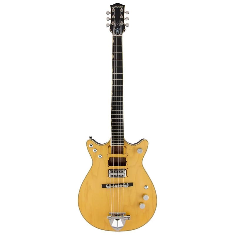 Gretsch G6131-My Malcolm Young Signature Jet 6-String Right-Handed Electric Guitar with Ebony Fingerboard (Natural) image 1