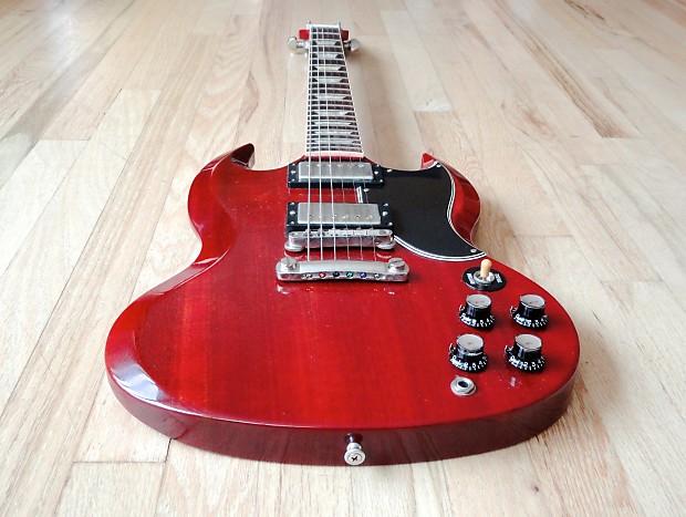 2006 Gibson Custom Shop '61 Les Paul SG Cherry VOS Historic | Reverb