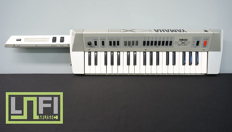 Yamaha KX5 Vintage MIDI Remote Keyboard Controller Keytar Silver image 1