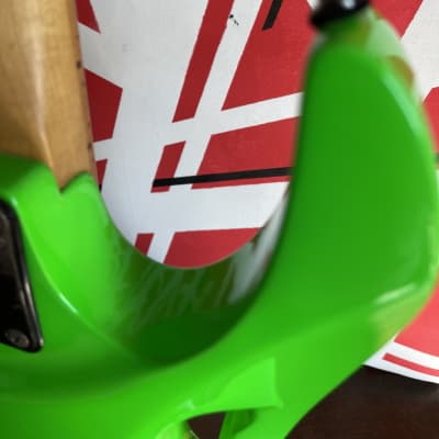 Ibanez JEM777-LG Steve Vai Signature with Edge Tremolo 1987 - 1988 - Loch Ness Green image 7