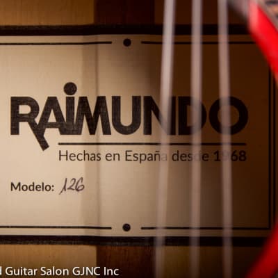 Raimundo Flamenco Guitar Model 126 image 20