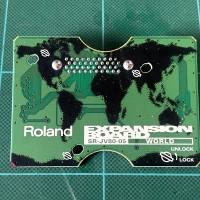 Roland SR-JV80-05 World Expansion Board 1990s - Green