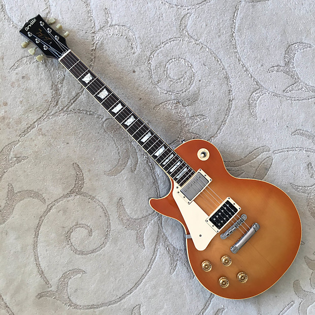 Orville Les Paul Standard + case LH Lefty Left Handed | Reverb