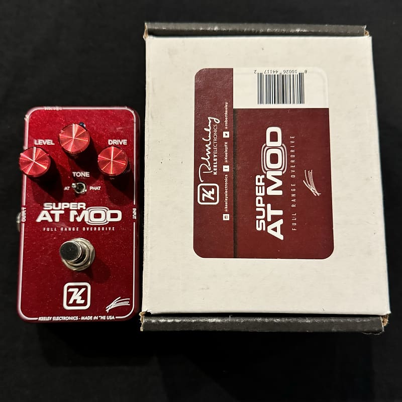 keeley SUPER AT MOD アンディ・ティモンズ Super AT Mod Overdrive - Keeley Electronics Guitar Effects