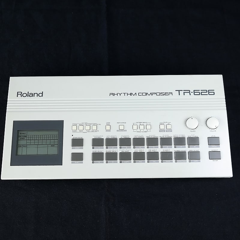 Roland TR-626 Rhythm Composer 1980s - White | Reverb