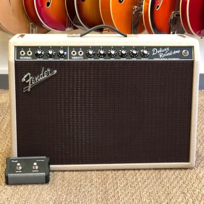 Fender Tone Master Deluxe Reverb 2-Channel 22-Watt 1x12" Digital Guitar Combo 2020 - Present - Blonde image 1
