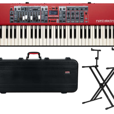 Nord Electro 6D 61 61-Key Semi-Weighted Stage Piano + TSA Case + Stand