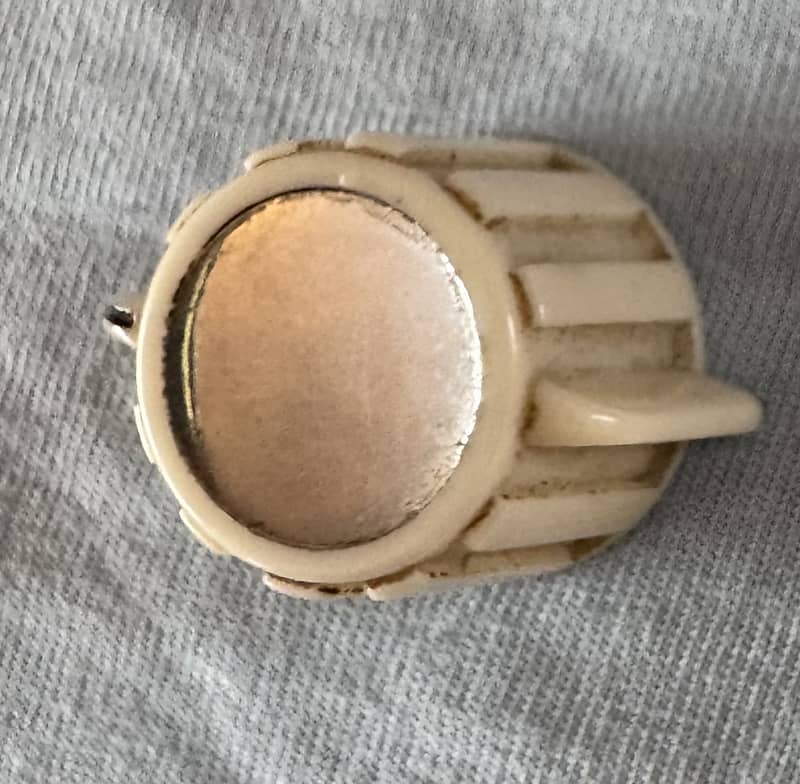Hagstrom KENT EKO knob /Watkins CopiCat knob 1960s - White image 1