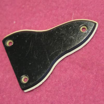 vintage 1960's triangle 2 ply truss rod cover for teisco  conrad kawaii greco ibanez norma image 4