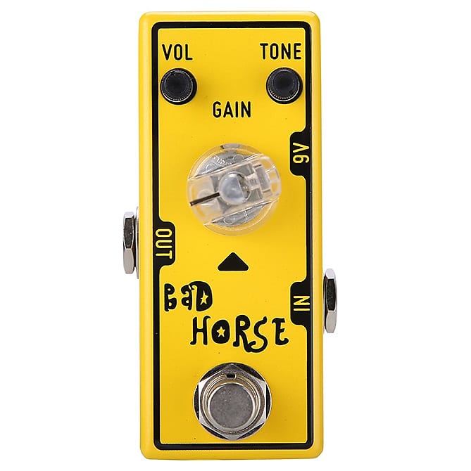 New Tone City Bad Horse Overdrive Mini Guitar Effects Pedal image 1