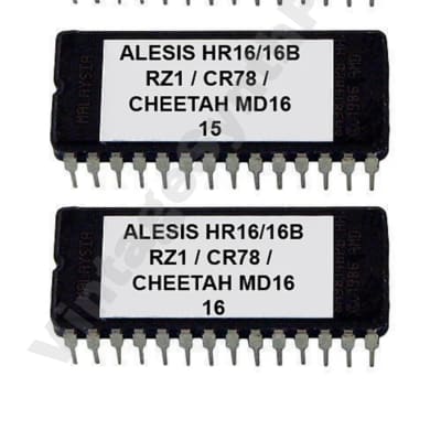 Alesis HR16 / HR16B Soundchip Upgrade with Casio RZ-1 + Roland CR78 Cheetah MD16 Eprom Rom HR-16 HR16B