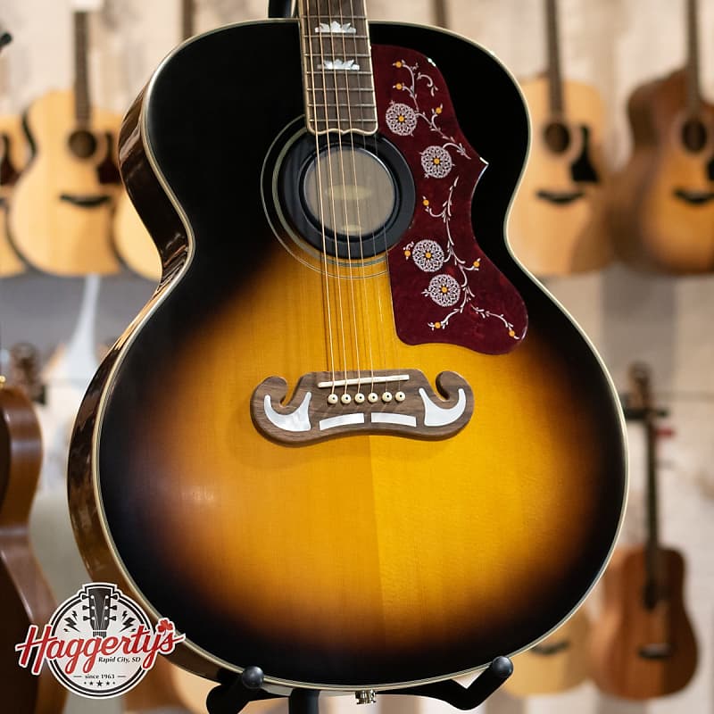 Epiphone ej 200 deals sunburst