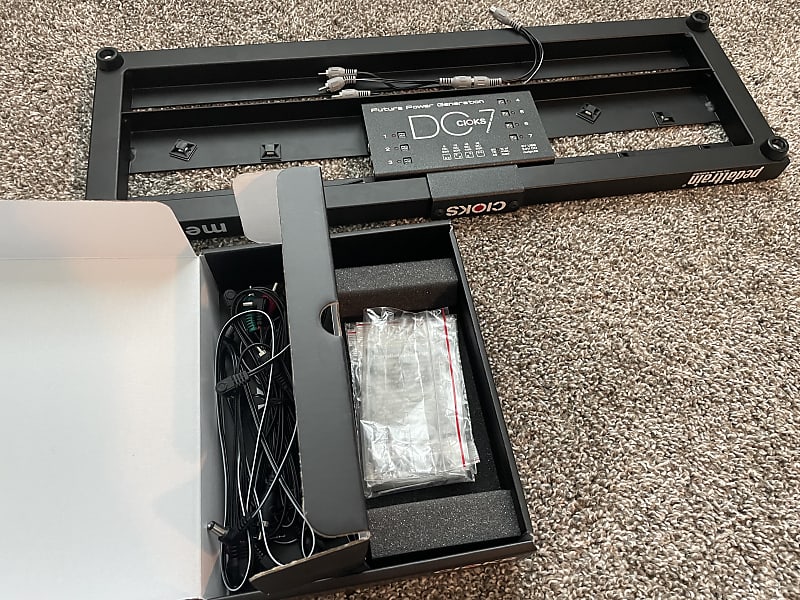 CIOKS DC7 Power Supply on Pedaltrain Metro 24 with Quad Reverb