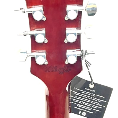 Stagg Les Paul Copy SEL-STD Standard L Series 2020s - Gold image 16