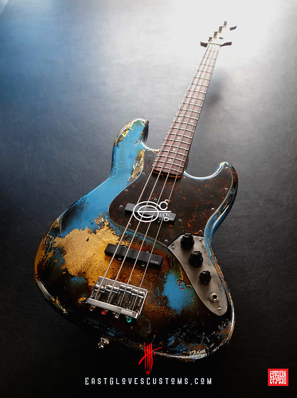 レリック Fender Japan Jazz Bass JB75 ボディオールラッカー