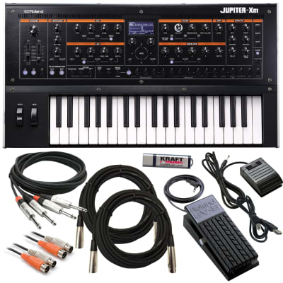 Roland Jupiter-Xm 37-Key Synthesizer - Cable Kit