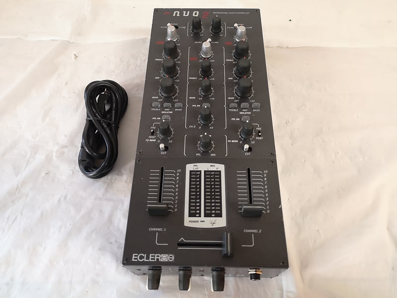 ECLER NUO2 Professional 2 Channel DJ Mixer - BLACK Friday