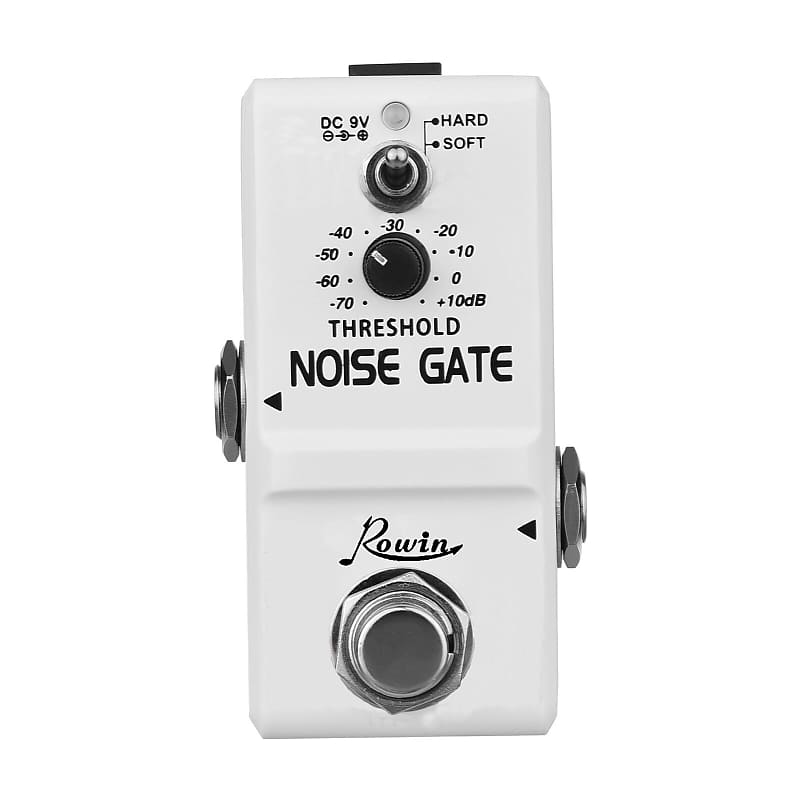 Rowin LN-319 Nano Noise Gate Guitar Effect Pedal 2 Modes Hard/Soft True Bypass image 1