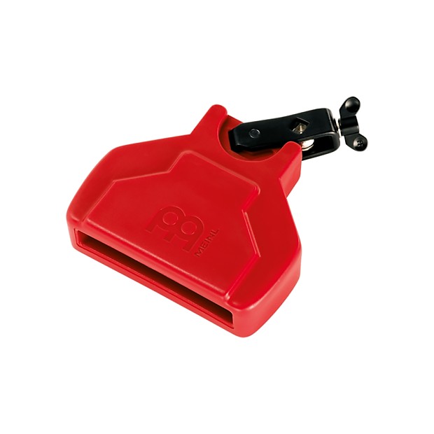 Meinl MPE2R Mountable Percussion Block Low Pitch Knock Red w/ Mounting Clamp image 1