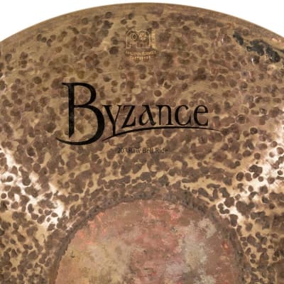 Meinl Byzance Dark Raw Bell Ride Cymbal 20 image 4