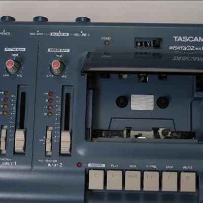 TASCAM Porta 02 mkII Ministudio 4-Track Cassette Recorder | Reverb 