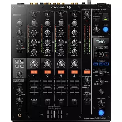Pioneer DJ DJM-750MK2 4-Channel Professional DJ Club Mixer with USB Soundcard image 16