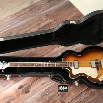 Left Handed Hofner Club Bass 500/2 With Hofner Flight Case AND FREE GIFT!! image 21