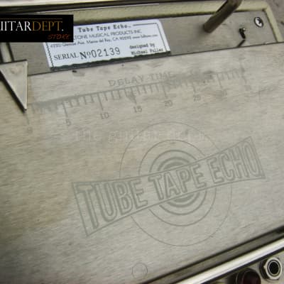 ♚Rare♚ FULLTONE USA * TUBE TAPE ECHO *TTE ♚Version 1 ♚ +Case ♚ BLONDE TOLEX ♚ Roland RE-201*501 KILLER ! image 9