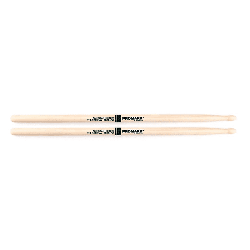 ProMark TXR747W Hickory 747 "The Natural" Wood Tip image 1