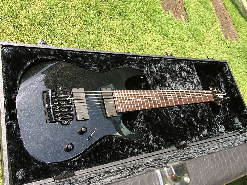 Ibanez RG2228GK Prestige ケース付 逆輸入 Ibanez Prestige RG2228 GK Galaxy Black - w/OHSC --- 8 String