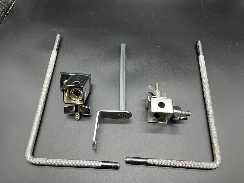 Bass Drum Hoop Cowbell Mount parts and other mounts 70s 80s Reverb