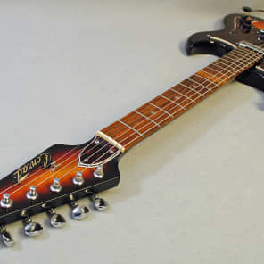 【メール便送料無料対応可】 Sunburst Guitar Electric 1960s Vintage Conrad Made Japan in ギター