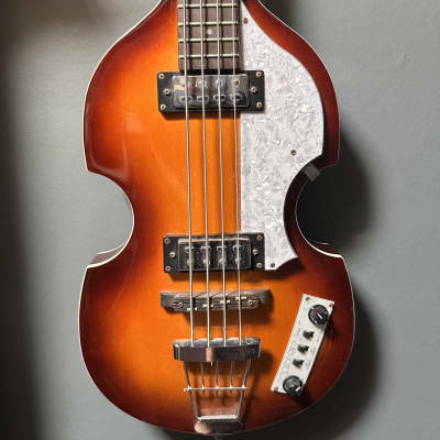 1970s Kay Vintage Electric Bass Guitar SG Body Japan Teisco