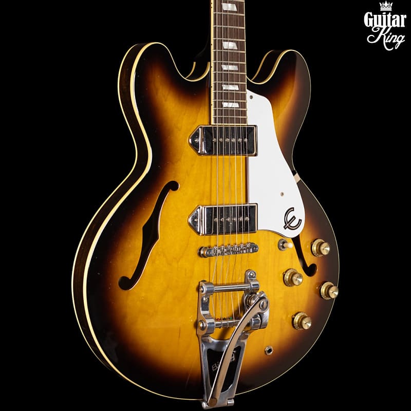 Epiphone Elitist 1965 Casino vintage sunburst nkl hdwe Very
