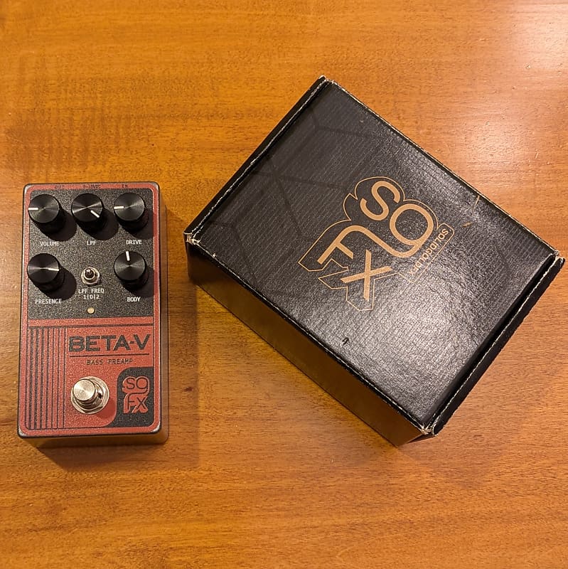 SolidGoldFX Beta-V Bass Preamp | Reverb