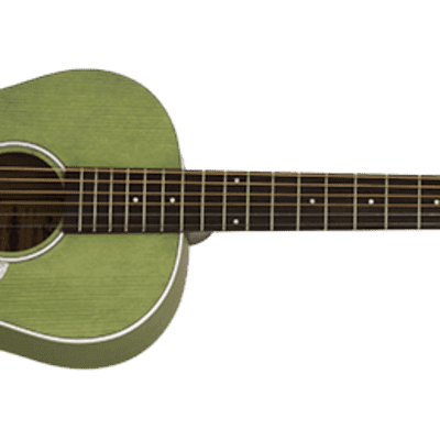 Aria 131UP Urban Player Series Parlor Guitar Stained Green image 3