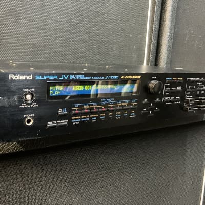 Roland Super JV-1080 64-Voice Synthesizer Module 1994 - 2001 - Black