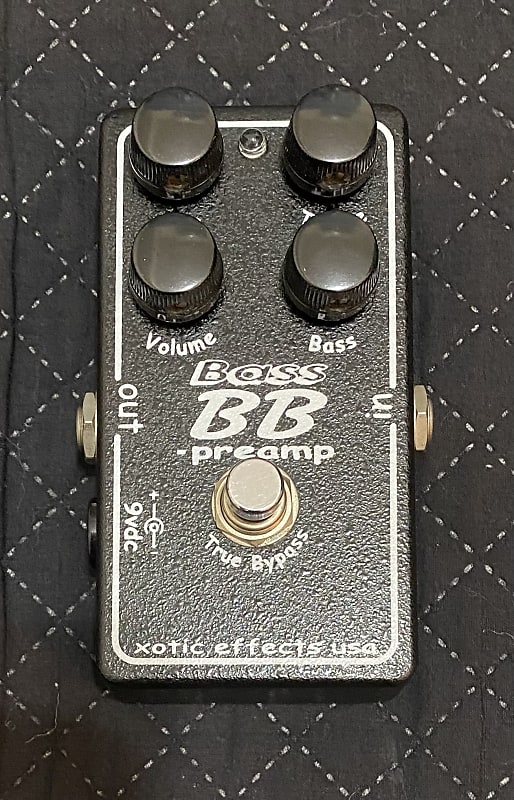 Xotic Effects USA Bass BB Preamp Black | Reverb Canada