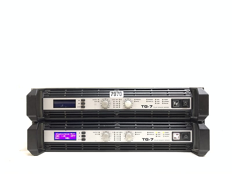 EV/Electro-Voice TG-7 Ultra-High Performance 2 Ch Power Amp #3931