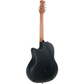 NEW Ovation Custom Elite C2078 AX-5 Deep Contour Acoustic-Electric Guitar Black image 3