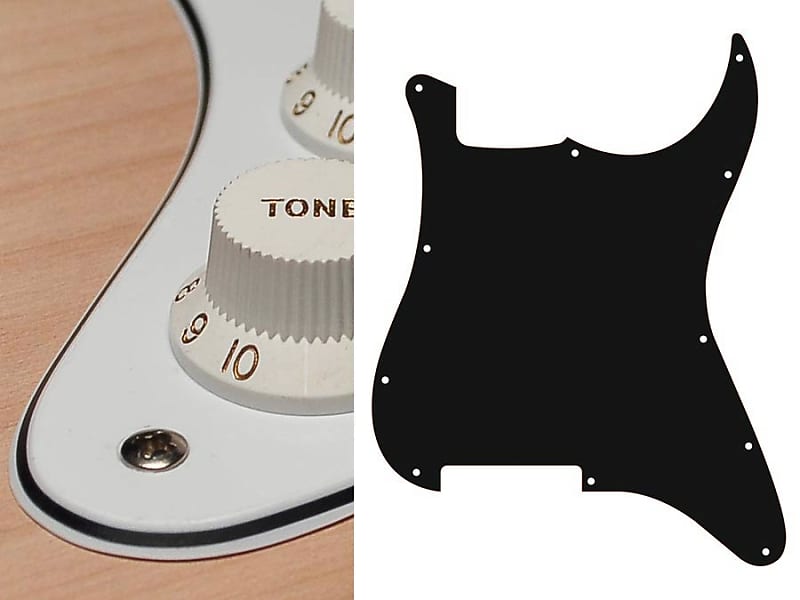 Pickguard, Stallion, no holes (only screw holes), 3 ply, Reverb