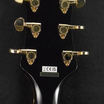 Gretsch G5022CBFE Rancher Black Falcon with Electronics CRACK ON TOP image 7