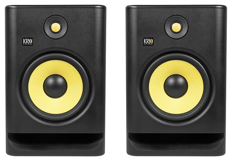 2 KRK ROKIT 8 G4 8" Bi-Amped Active Powered Studio Monitor Speakers RP8-G4 RP8G4 image 1