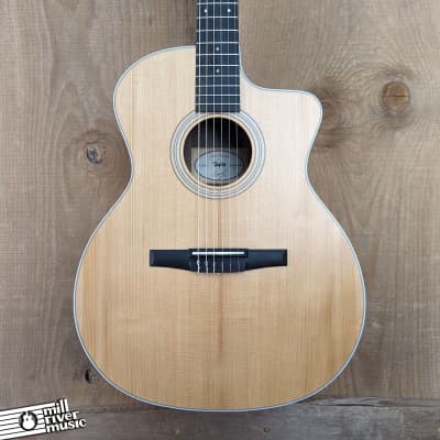 Taylor NS24CE 2009 Nylon String Classical Acoustic Electric Guitar | Reverb