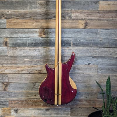 (16498) Daion Power Mark XX-B 4 String Bass '75-'84 - Wine Red image 14